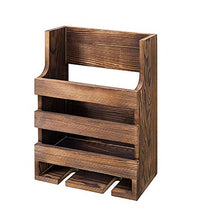 YQY Cremagliera da Parete in Vetro per Vino Portabicchieri di Vino Creativo Cremagliera Sottosopra Calice in Legno massello Bottiglia per Legno