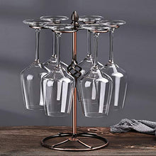 Controsoffitto Portabicchieri Da Vino Storage Gambo Da Tavolo Per La Cucina Bar Wobble Libero Vino Cremagliera Di Vetro Metallo Cremagliera Del Vino Freestanding Cremagliera Del Bicchiere Di Vino