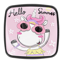 Ragazza unicorno Pomelli per Porta Set di 4 Pomelli per Mobili Manopole per Cassetti Cucina Armadio Vetro