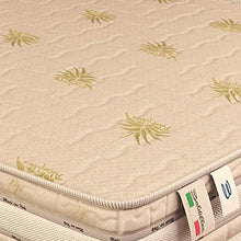 Baldiflex Emporio Materasso a Molle Ortopedic H 18 cm, Misura 80x190x18 cm, Molle Tradizionali Bonnel, Rivestimento in Aloe Vera con Fascia Areazione, Anallergico, Antiacaro, Traspirante