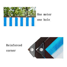 Tende da Sole, Vele Ombreggianti, Antistrappo, Azzurro, Lunga Vita, Protezione Solare UV, Anti età, HDPE, Campeggio, Giardino, Pergola, Esterno, Telo Ombreggiante (Color : Blue, Size : 3m X 4m)