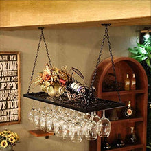 VSander Cremagliere Del Vino Cremagliera Del Vino, Ripiano In Vetro Supporto Del Bicchiere Di Vino Arte Del Ferro Cremagliera Del Vino Di Vetro Sospensione Cremagliera Del Vino Vetro Champagne Cremagl