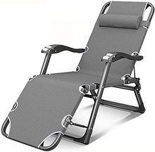 JFFFFWI Sedia Pieghevole Zero Gravity Chaise Longue Letto Pieghevole, Poltrone reclinabili Regolabili con braccioli massaggianti, Poltrone Relax da Esterno per Patio Giardino Spiaggia Piscina Campo
