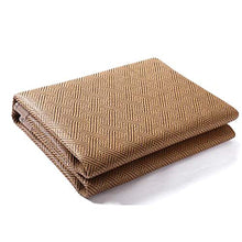 N / B Stuoie di bambù per la casa, stuoie estive in Rattan, Possono abbassare la Temperatura, Marrone, Possono Essere Perfettamente abbinate con Altri mobili
