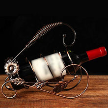 Portabottiglie creativo da appendere a forma di nave pirata a forma di barretta di vino, decorazione per la casa, bar