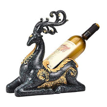 Decorazioni per la casa Portabottiglie di Alce, Portabottiglie di Vino Creativo, Mestiere in Resina, Applicare alla Decorazione della tavola del Salotto di casa Regalo di Nozze Decorazione d