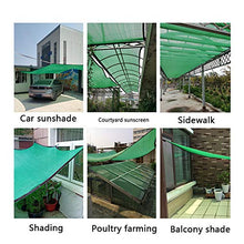 PENGDDP Rete Tarp Stoffa Ombreggiante Rete Ombra Greenhouse Garden Gazebos Rete Ombreggiante Alta velocità di Ombreggiatura Alta qualità(8x8m Verde)-Verde 8x8m