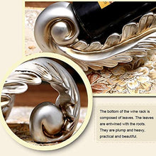 No brand per mensola SyLeaf Forma Creativa scaffale del Vino Rosso del Supporto dello scolo Rack Bottiglia Ornament Resina della Decorazione della casa