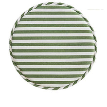 LZYD 100% Cotone e Lino Antiscivolo Cuscino Sedia Set di 4 Comodo Traspirante Cuscini per sedie Spesso Cuscino Tondo per Sgabello 40cm per Cucina Piccolo Sgabello Esterno etc