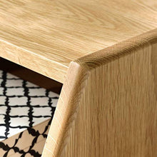 lqgpsx Comodino in Rovere armadietti da Camera da Letto minimalisti Moderni,Solido e Durevole Resistente alla corrosione,scaffale rispettoso dell'ambiente