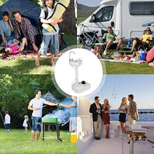 Alivisa Portatile Zona Lavaggio mobili lavabo Indipendente Lavaggio delle Mani per Eventi all'aperto sciopero Camping Incontri
