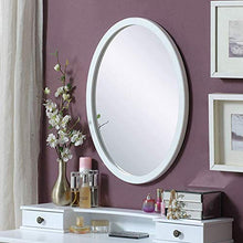 IG Specchi Ovali, Specchio da Trucco Hd Smussato a Parete per Spogliatoio o Bagno
