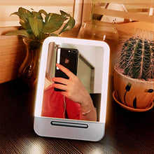 Makeup mirror Specchio per Il Trucco Pieno di Luce a LED Ricaricabile Specchio da scrivania Portatile Portatile da Tavolo per dormitorio Femminile