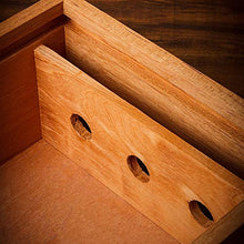 Cigar Humidors - Scatola di alcol for scatola di sigari in legno di cedro pieno Scatola di Humidor originale con armadietto for sigari Dimensioni: 210x340x120mm Cedro spagnolo contenitore di immagazzi
