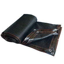 XIAOXIAO Rete ombreggiata Rete Ombreggiata, Panno Ombreggiante Sunblock con Occhielli Resistente Ai Raggi UV per La Pergola della Piscina Canile Granaio della Copertura Vegetale della Copertura,Nero