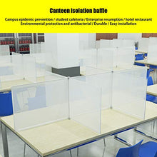 Schermo Protezione Autoportante Barriera Plastica Scrivania Protettiva Protezione Starnuto Divisori Acrilici Per Pranzi In Ristoranti Aziendali Mense Scolastiche Finestre Aziendali(Size:120*60*30cm)