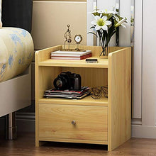 Comodino Legno Comodino impilabile Laterale End Comodino for la casa da Letto Ufficio Universitaria Nightstand Accessori mobili Camera da Letto