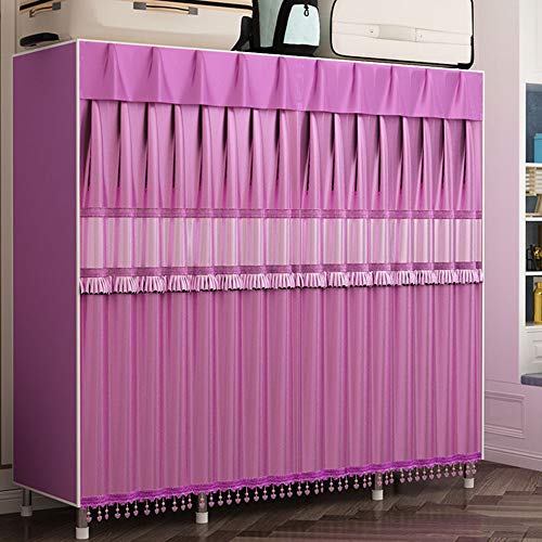 wardrobe Armadio Combinato, Armadio Contenitore per L'assemblaggio di Tessuti Domestici, Nessuna Apertura E Chiusura Senza Cerniera, La Parte Superiore può Essere Posizionata