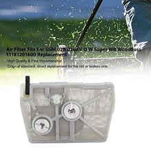 Rockyin Filtro Aria Adatta for Stihl 028 028AV Q W Super WB WoodBoss 11.181.201,6 Mila Sostituzione (Bianco)