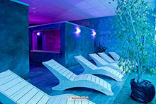 La Pratolina Sdraio Benessere Sauna Abete Naturale Ergonomico Chaise Longue di Design e qualità