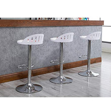 Sgabello da bar, sedia da bar, sedia da bar, sgabello alto, sedia girevole anteriore moderna (Colore: L)