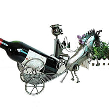 LHQ-HQ cremagliera del vino Wine Rack Marathon Holder bottiglia di vino in stile cremagliera casa decorazione ornamenti Vino contenitore decorazione domestica del mestiere del ferro regalo Artigianato