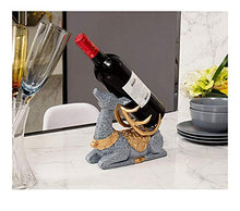Decorazioni artigianali in resina cervo portabottiglie nordico soggiorno armadietto del vino hotel accessori per la casa Retro misura Blu
