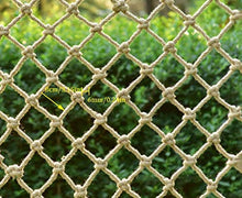 Protective net decoration / Alpinismo Net antiurto corda della canapa Net Rete Retro Bar Rete soffitto Kindergarten mano parco divertimenti Rete Arte Muro Cantiere di costruzione della rete di sicurez