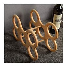 BENOHAOH Ornamenti in Legno Creativo e Vino Ornamenti, Creative Home Soggiorno del Vino Espositore per Vino, scaffale per Vino Semplice (Size : 34 * 21 * 16.5)