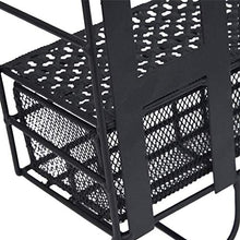 LANA Porta Vino Metallo Parete Scaffale Vino, 5 Bottiglie di Vino e 4 STEM portaocchiali con Sughero Bagagli, Mensola Vino for Bar/Cucina/armadi, Nero