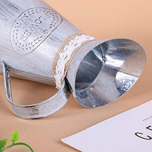 TankMR - Contenitore per attrezzi da giardino, in lamiera di ferro a forma di cuore, stile rustico, ideale per matrimoni, casa e hotel