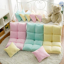 Divano Pigro Divano Pigro in Cotone Carino Poltrona/Schienale Divano Singolo Elegante Divano Tatami Sedia Pieghevole Tappeto Balcone Camera da Letto Morbido e Confortevole (Color : Pink)