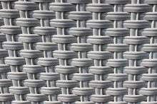 Milani Home s.r.l.s. Salotto da Giardino Set 3 Posti Bianco con Cuscini Intreccio in Rattan Sintetico per Esterno
