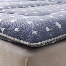 Yamyannie-Home Pieghevole Tatami Tappetino for Campeggio Materasso Sleeping Pad Piano Lounger Divano Letto (Colore : Blu, Dimensione : 180x200cm)