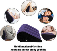 BUSI Aiuto Yoga con Pompa d'Aria, Cuscino Gonfiabile Cuscino cervicale, Cuscino Multifunzione, Facile da trasportare, Cuscino in Vita Posteriore, Cuscino per Il Tempo Libero