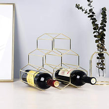 Portabottiglie da appoggio, portabottiglie da 6 bottiglie, portabottiglie da appoggio autoportante, utilizzato per conservare il vino bianco negli armadi da cucina di casa, dimensioni 25 cm / 9,8in