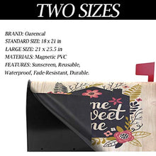 Casa Dolce Fiore Legno Primavera Estate Floreale Casella Di Posta Copre Magnetica Giardino Cantiere Casa Decor Dimensioni Standard 53,3 cm x 45,7 cm