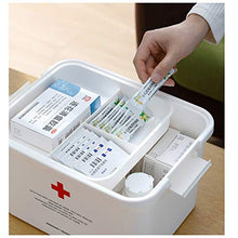 WYH Chiaro Medicine Chest Layered Famiglia Portatile Medical Domestica Grande capacità Medicina Storage Box Bambino Medicina Box Ragionevole
