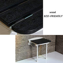Z-SEAT sgabelli da Doccia Sgabelli da Doccia Pieghevoli a Parete in Legno Sgabello Sedile da Doccia a Parete Sgabello Pieghevole in Legno per Il Cambio Sgabello per Anziani