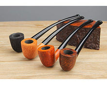 Set pipa tabacco in radica, pipa lunga da uomo portatile fatta a mano, con accessori, per Father Smoker, A1
