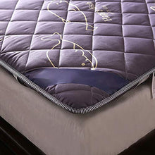 ZYHA Futon Shiatsu Varie Misure,Puro Cotone 100% Futon Portatile Pieghevole,Futon Yoga Futon da Massaggio da Campeggio Arrotolabile - 90/100/120/150/180X200X6CM