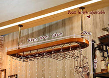 PZW Semplice e Creativo Portabottiglie Appeso Portabottiglie Bar Portabottiglie Porta Bicchiere da Vino Invertito Creativo Portabottiglie da Parete, 100 * 28 Cm80 * 28cm