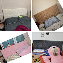 CYHLG Copritestiera Letto Copertura/Copri Testata Letto Matrimoniale/Singolo, Imbottita Fodera Elastica Protezione, Premium all-Inclusive Addensare Anti-collisione Cuscino Lavabile