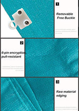 HH- Rete ombreggiante Crittografia Ombra Panno per Pergola Copertura della Volta, Tela Cerata in Tessuto Resistente Ai Raggi UV in Serie, Pannello Ombreggiante in Rete Premium con Occhielli