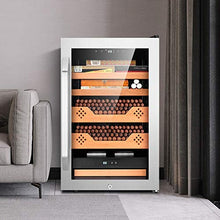 Xing Hua home Umidificatori Humidor Armadio per Sigari Idratante Armadietto per Sigari di Grande capacità Ripiano in Legno di Cedro Armadietto per Sigari Purificazione di Ioni Negativi