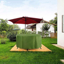 Mutmi Garden Garden Tovaglia Round Table Cover Protettiva Copertura Impermeabile (Dimensione, 178 x 58 cm),178 * 58 cm.
