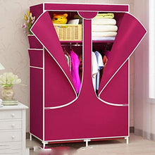 TWDYC Tessuto, Guardaroba Pieghevole Panno Gabinetto Grande Panno Bagagli Armadio Guardaroba Magazzino Mobili Camera Non Tessuto Closet (Color : B)