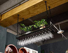 Portabottiglie Portabottiglie in stile americano Portabottiglie per vino rosso Vento industriale Portabicchieri da vino sospeso Portabicchieri da vino rosso a soppalco Portabicchieri capovolto Facil