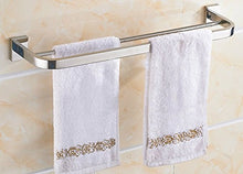 MBYW Portasciugamani Moderno Portasciugamani Elegante per Il 304 Bagno in Acciaio Inox Accessori per Il Bagno portasciugamani portasciugamani Singolo Strato Ispessimento Doppia Barra di Grassetto