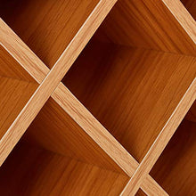Relaxdays Cantinetta, Scaffale Per 8 Bottiglie Di Vino, Porta Calici, HxLxP: 63 x 50 x 28, Truciolato, Marrone